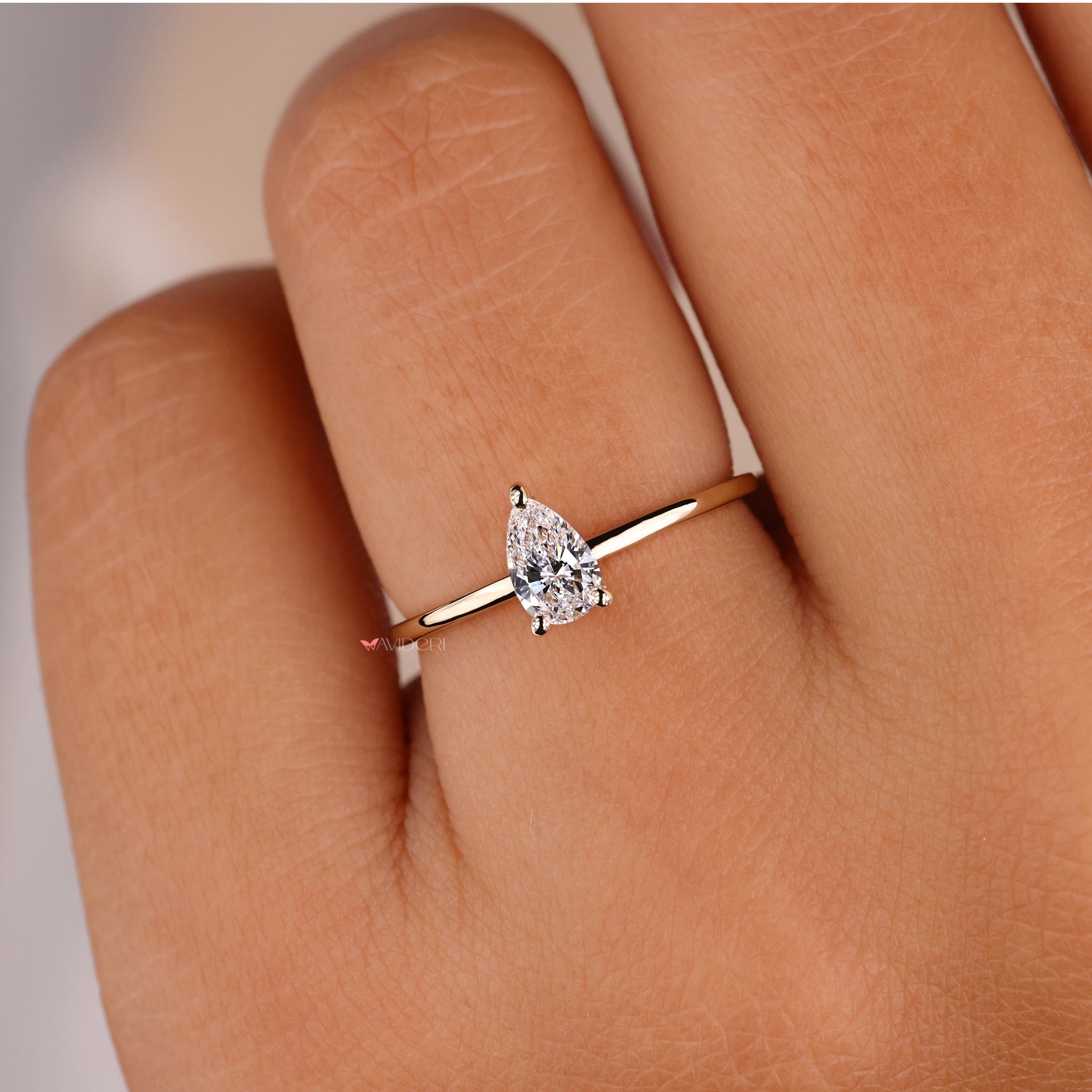 Ring with prongs ensuring durability and a stunning display of brilliance.