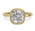 Bezel Set Moissanite Rings