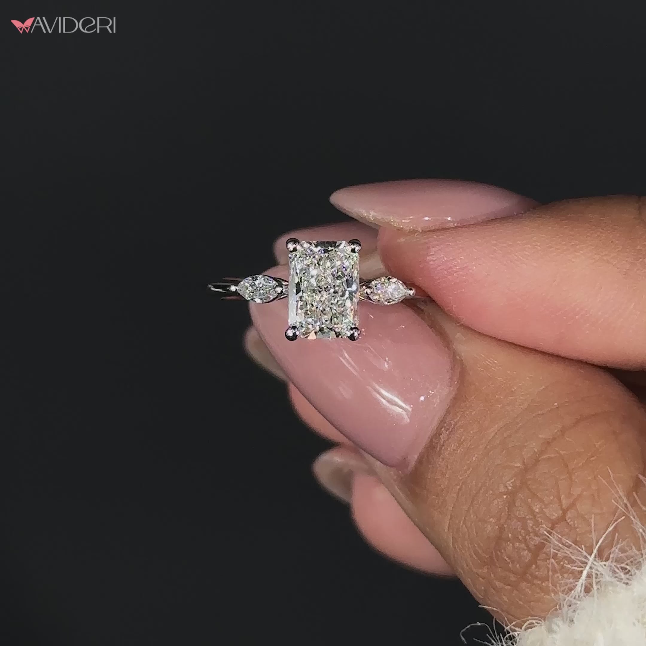 Stunning radiant cut diamond ring for unforgettable moments