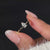 Elegant pear shaped diamond ring crafted for a timeless and luxurious look.