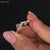 Elegant curved wedding ring with a classic design, ideal for stacking with other rings.