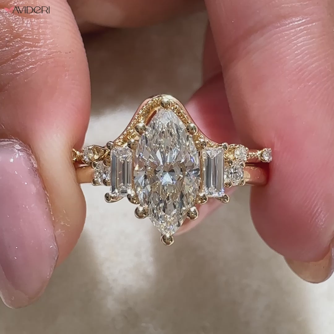 Avideri bridal set shows craftsmanship.
