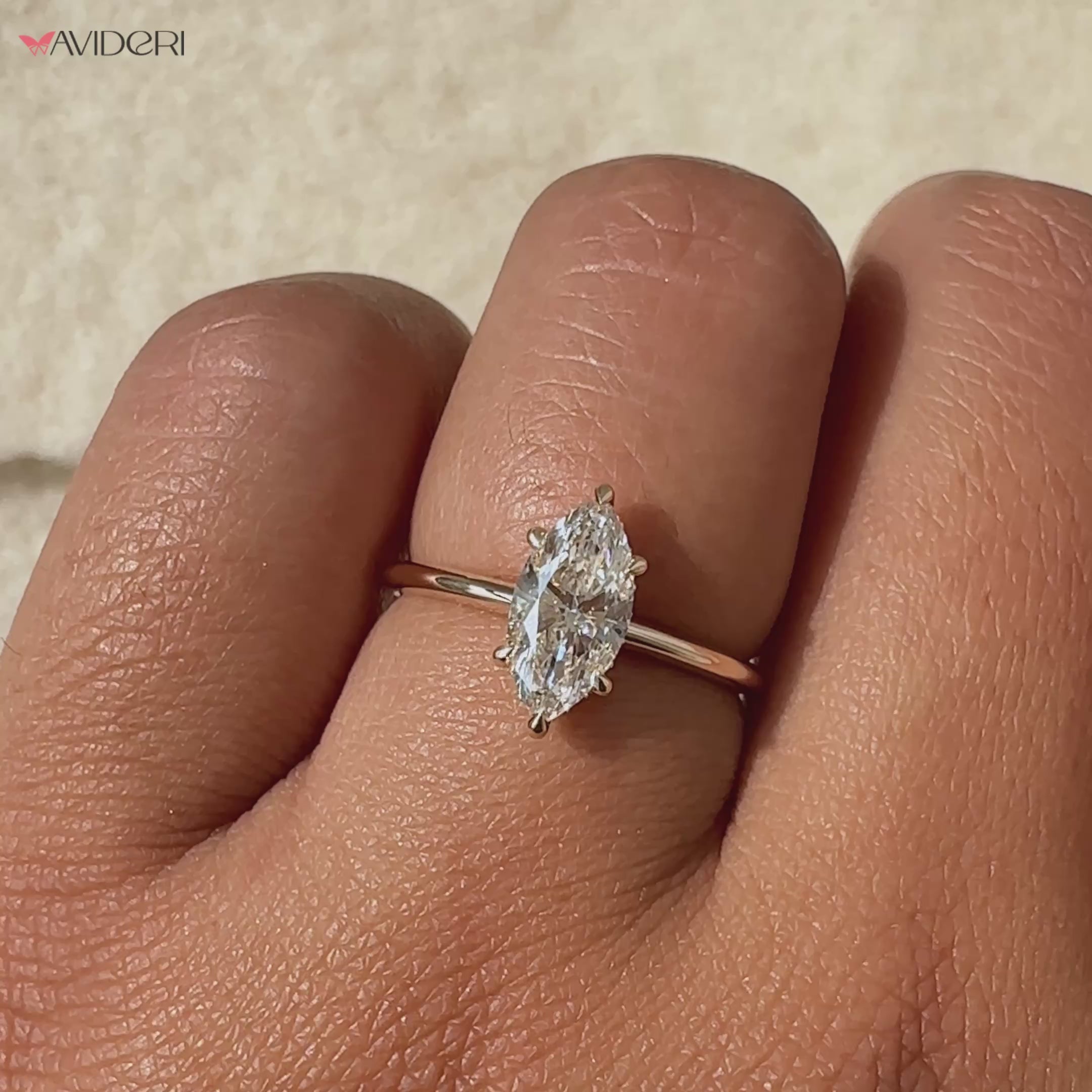 Marquise engagement ring featuring elegant craftsmanship and dazzling brilliance