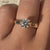 Elegant round diamond engagement ring perfect for proposals.
