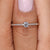 Round diamond engagement ring featuring a round cut diamond ring design.
 Round diamond engagement ring featuring a round cut diamond ring design.