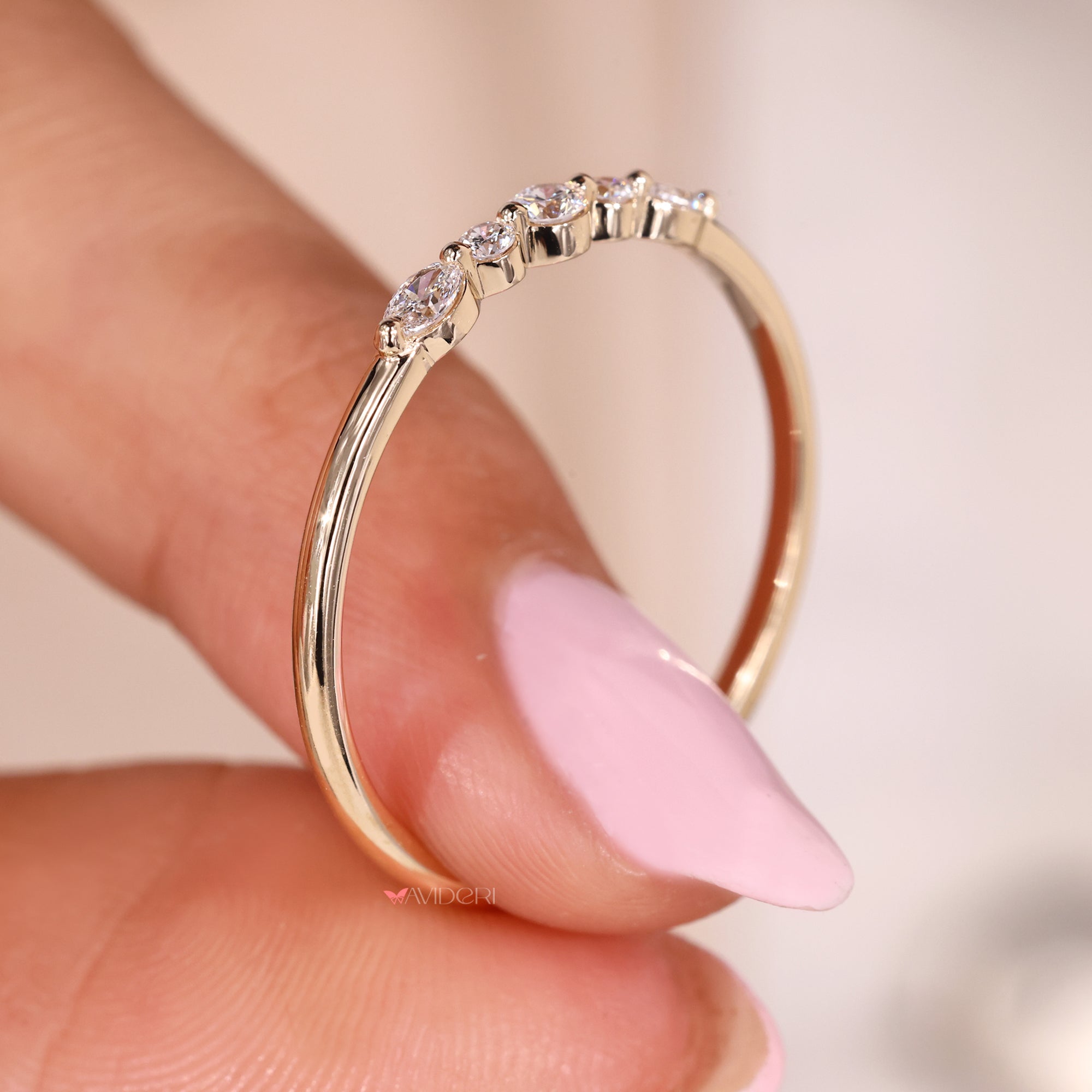 Buy a wedding band with custom wedding band.