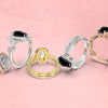 07 Coffin Engagement Ring with a Gothic Touch