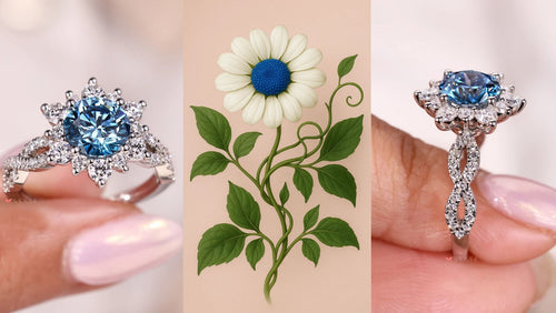 A Floral Story - Nature Inspired Engagement Ring