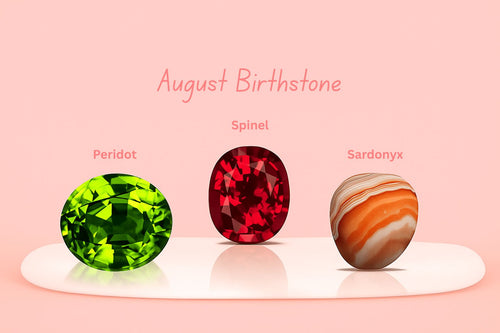 Meet August Birthstone: Peridot, Spinel, and Sardonyx