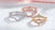 Diamond engagement ring enhancers with curved and geometric designs