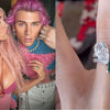 Megan Fox Engagement Ring Full Look