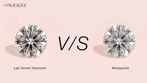 Know the Real Difference Between Lab Grown Diamonds & Moissanite