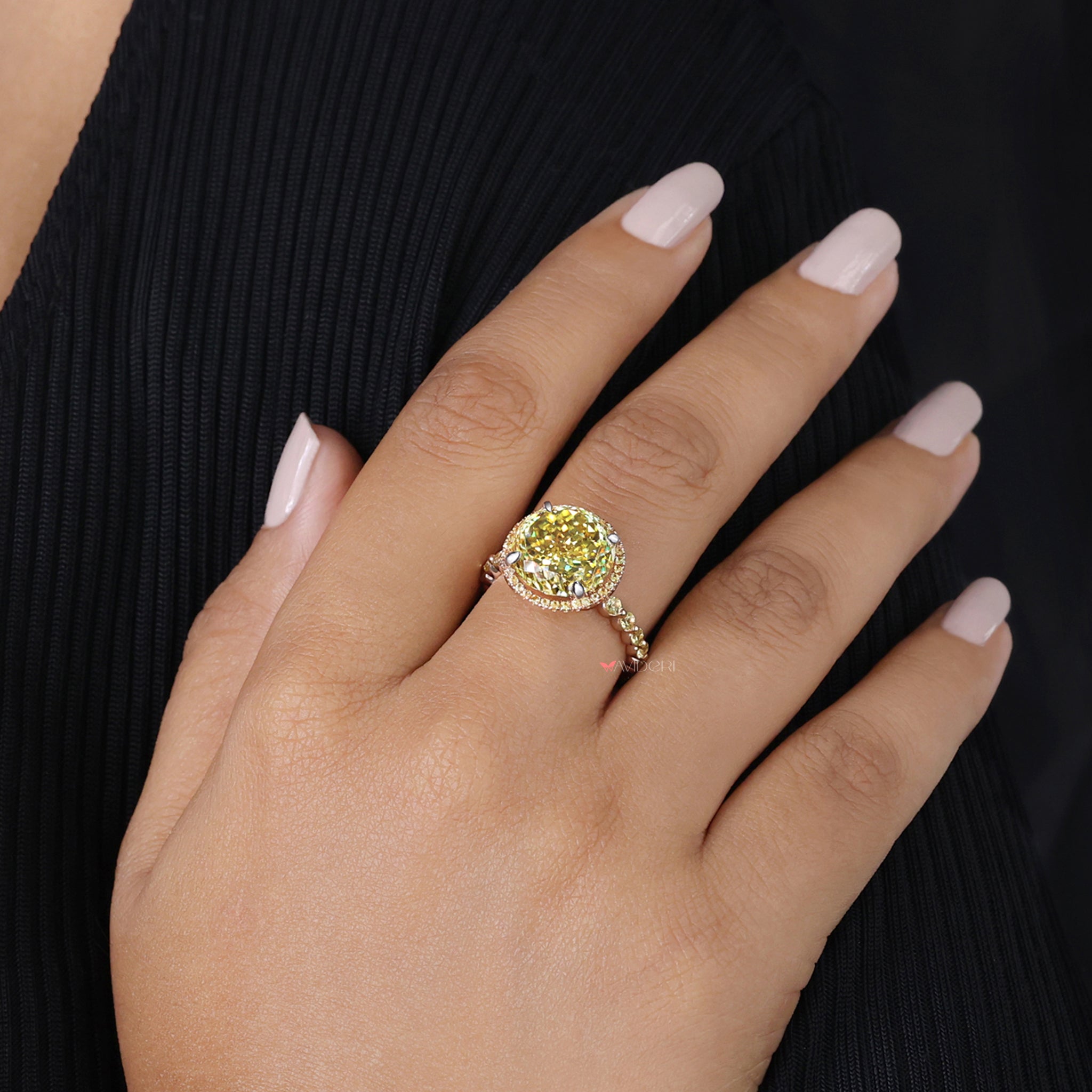 Moissanite wedding ring, handmade ring, handmade jewelry.