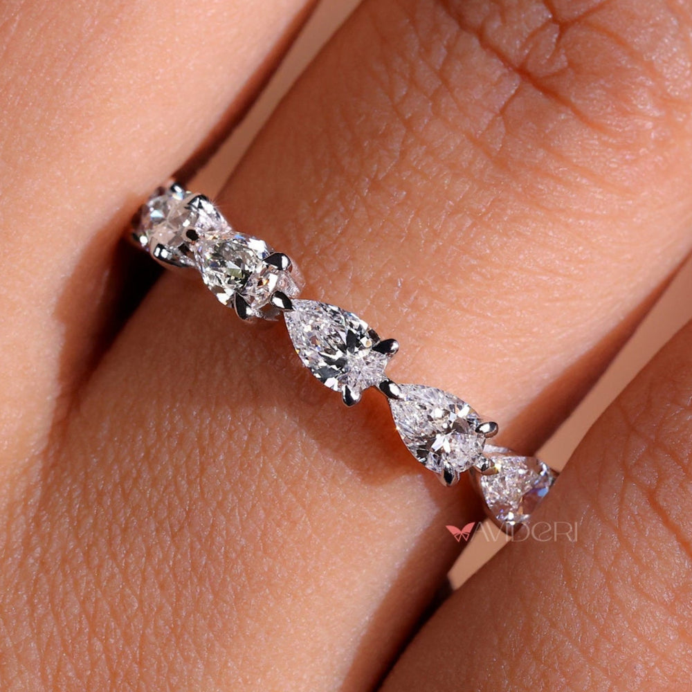 Classic diamond eternity band for a sophisticated look.
