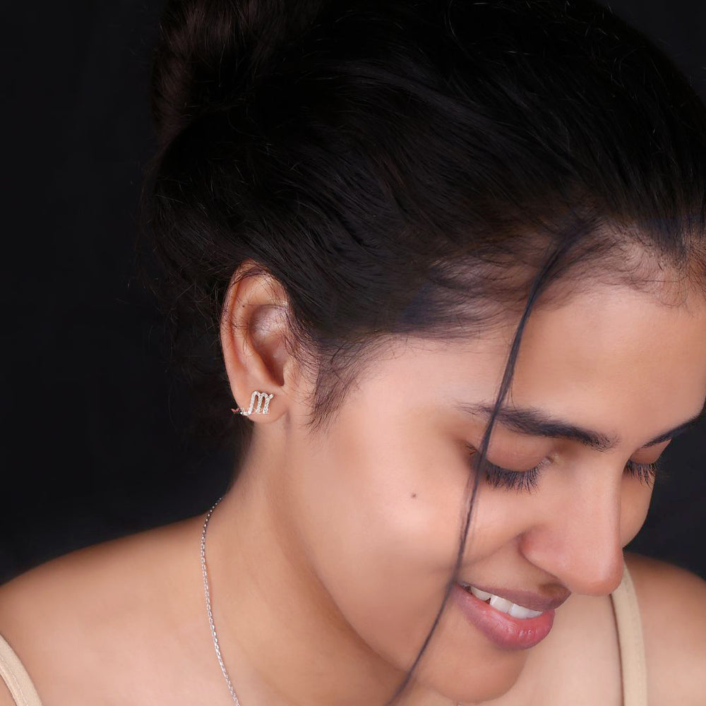 Diamond earrings round cut for everyday elegance
