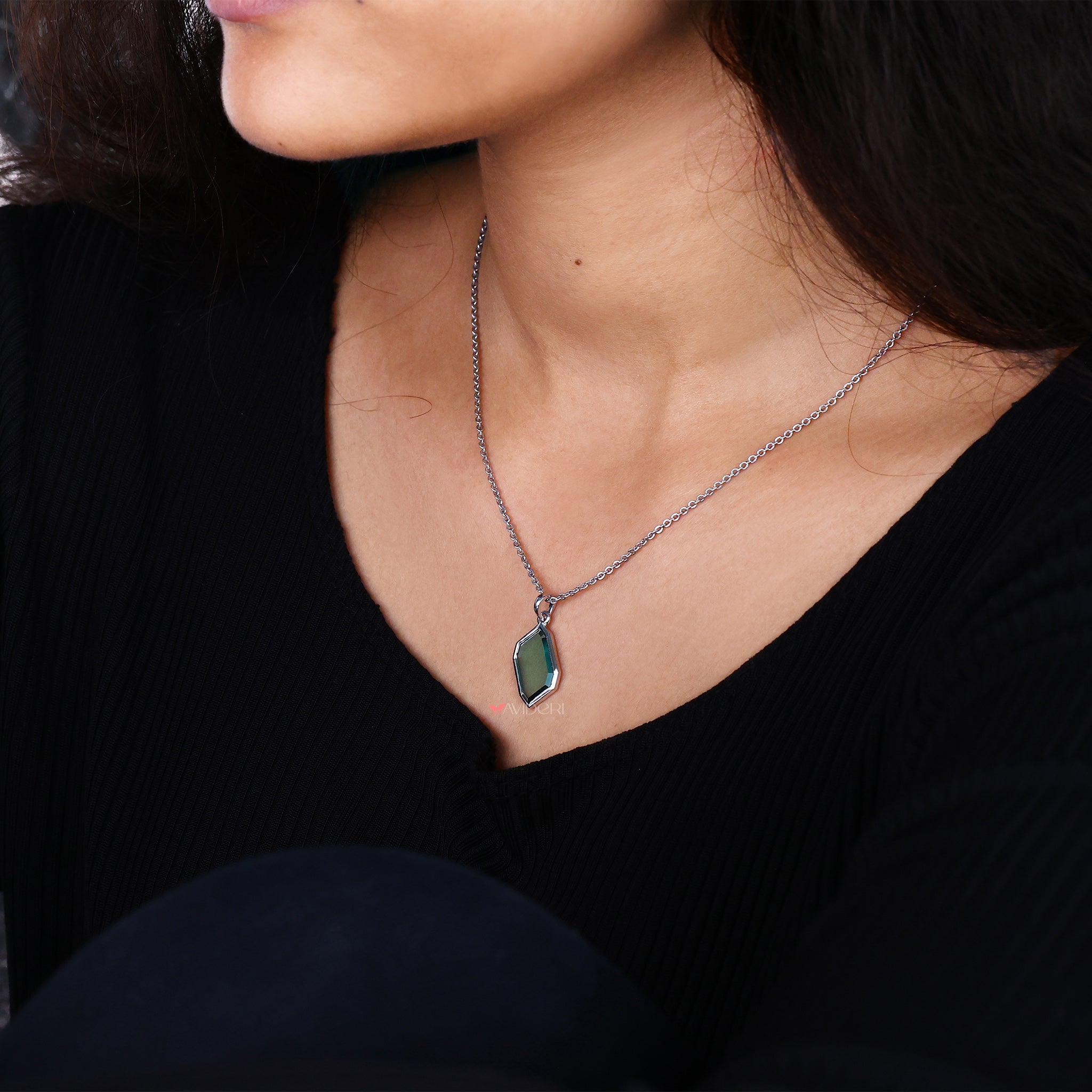 Unique pendant with a one-of-a-kind design.