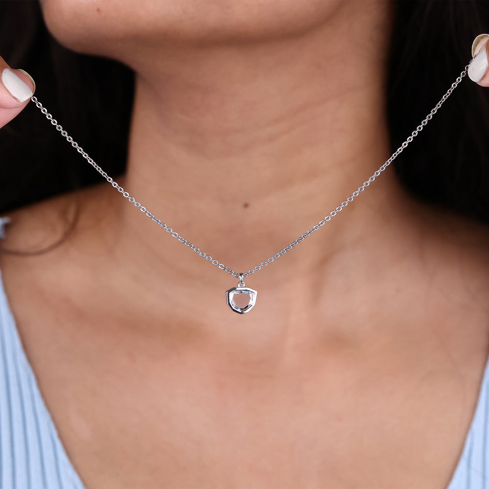 Antique Shape Customize Pendant, designed with an antique shape for a timeless, personalized touch.