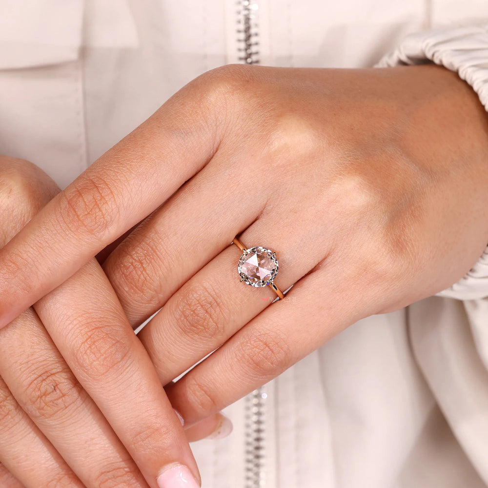 Handmade ring with handmade jewelry.