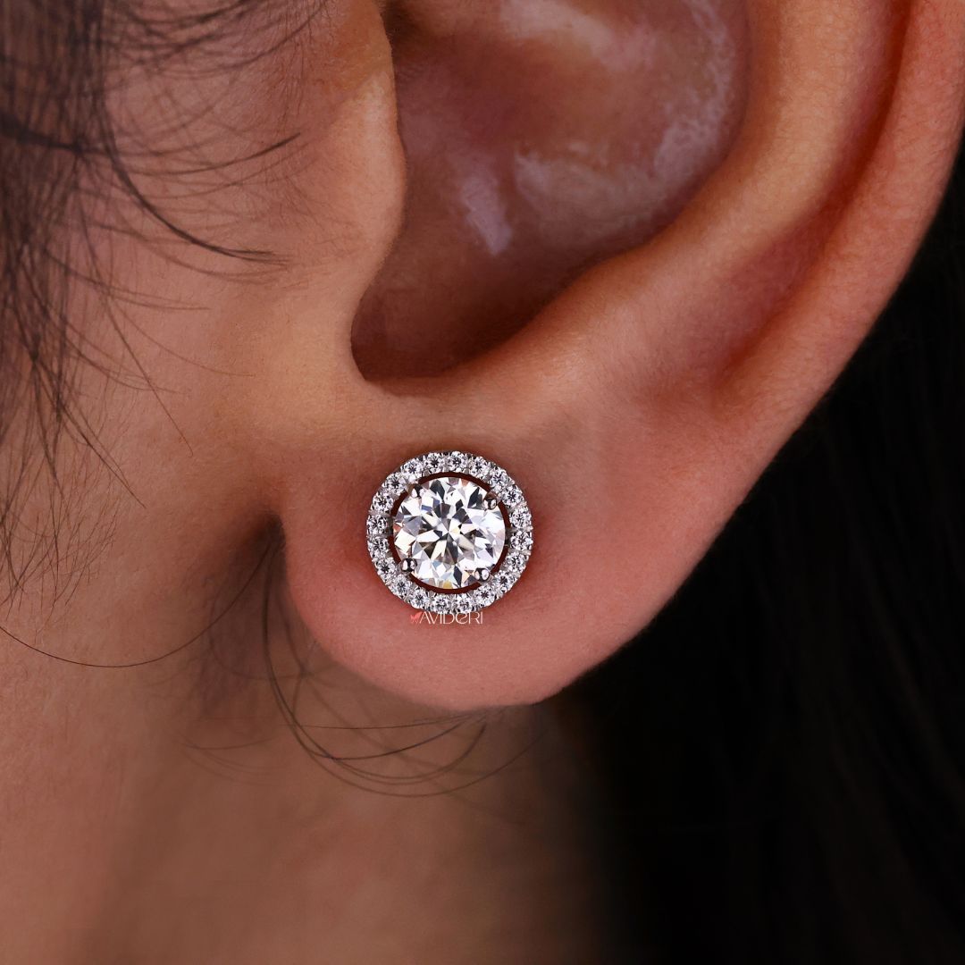 Earrings, a versatile addition to any jewelry collection with a variety of elegant styles.