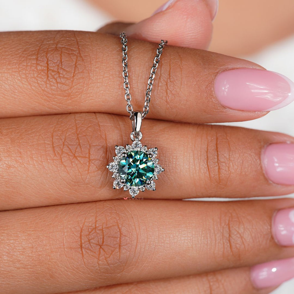 Unique handmade jewelry featuring intricate pendant design.