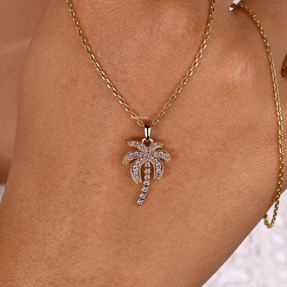 Lab grown diamond pendant offering eco-friendly luxury.
