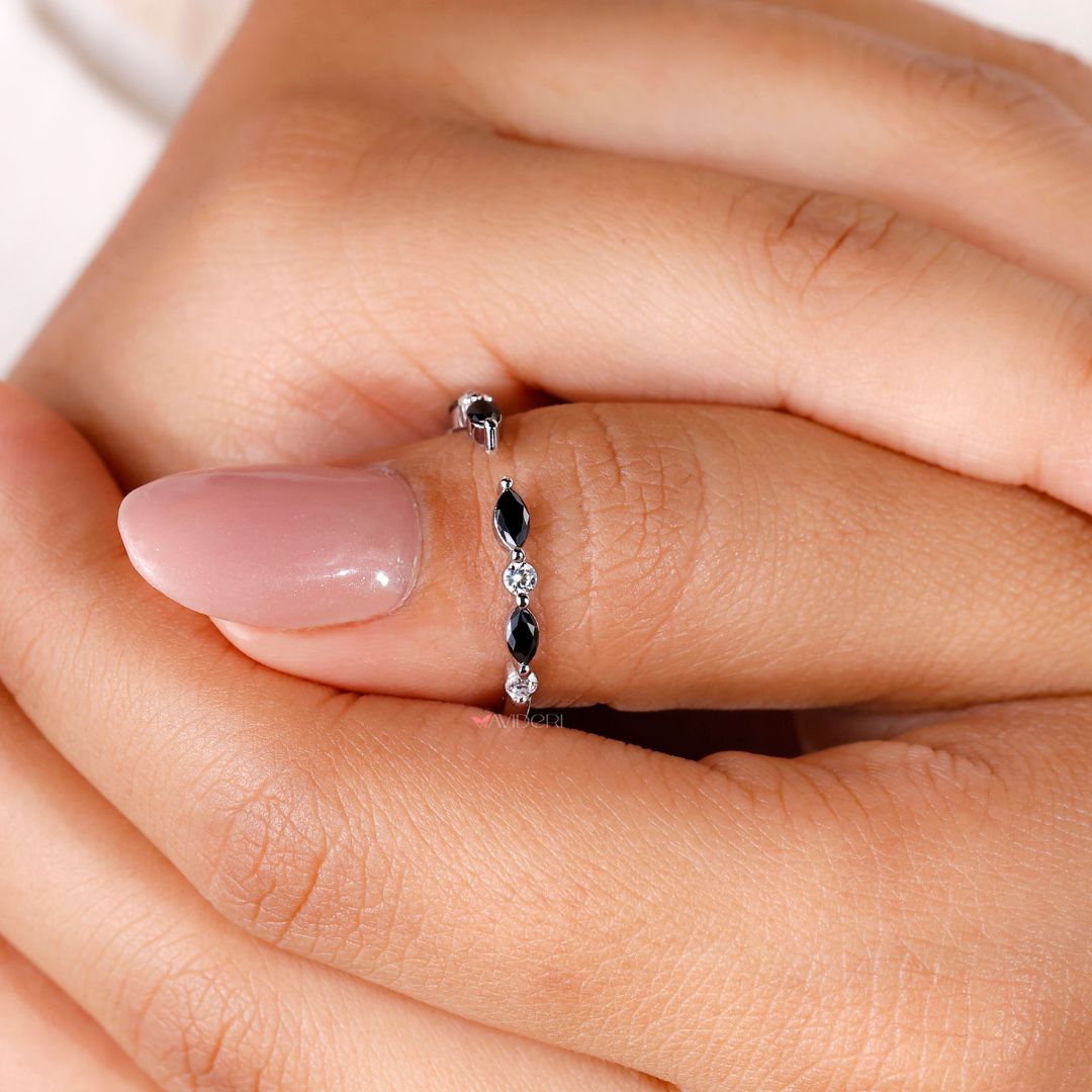 You can buy a wedding band that fits your style and needs.