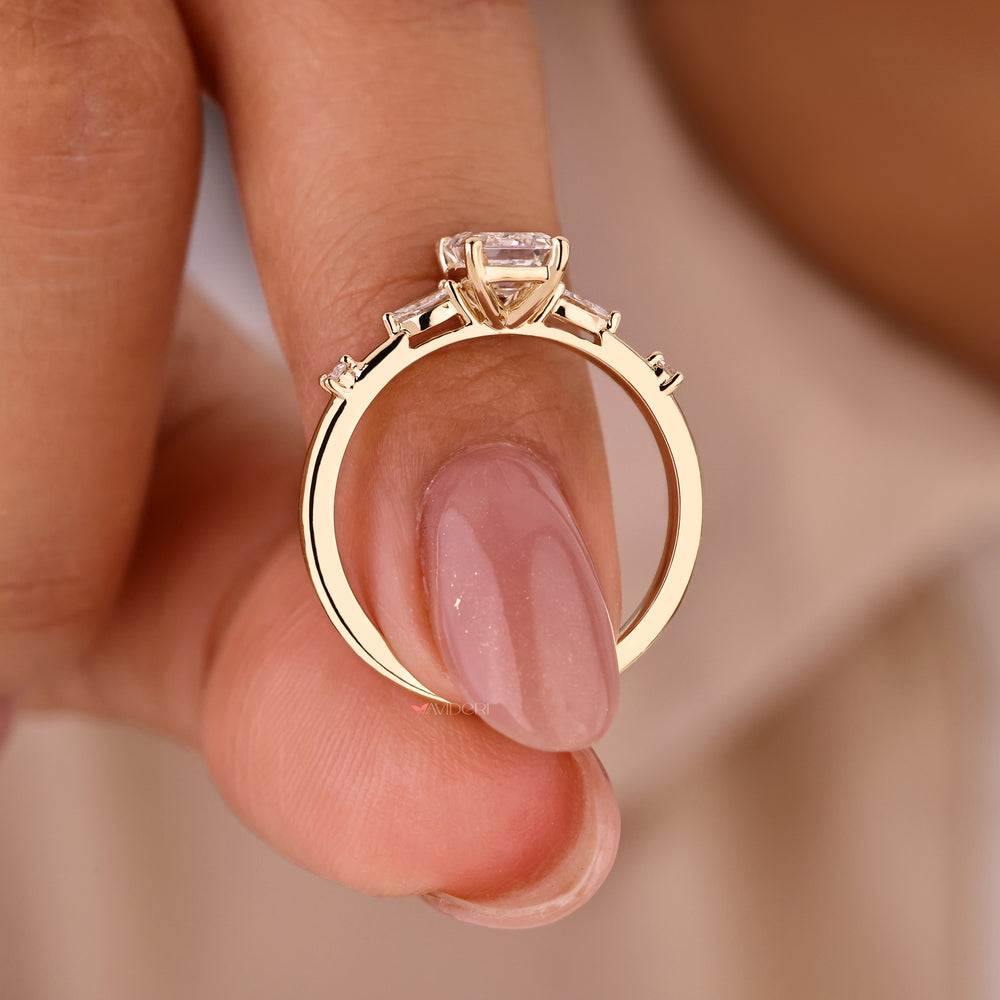 Unique marquise diamond ring crafted to dazzle with brilliance.
