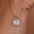 Heart step cut pendant with a stylish shape.
