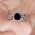 Stunning round cut engagement ring set in classic white gold.
