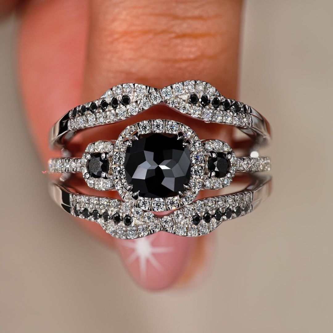 Round brilliant cut ring designed to enhance every outfit and occasion.