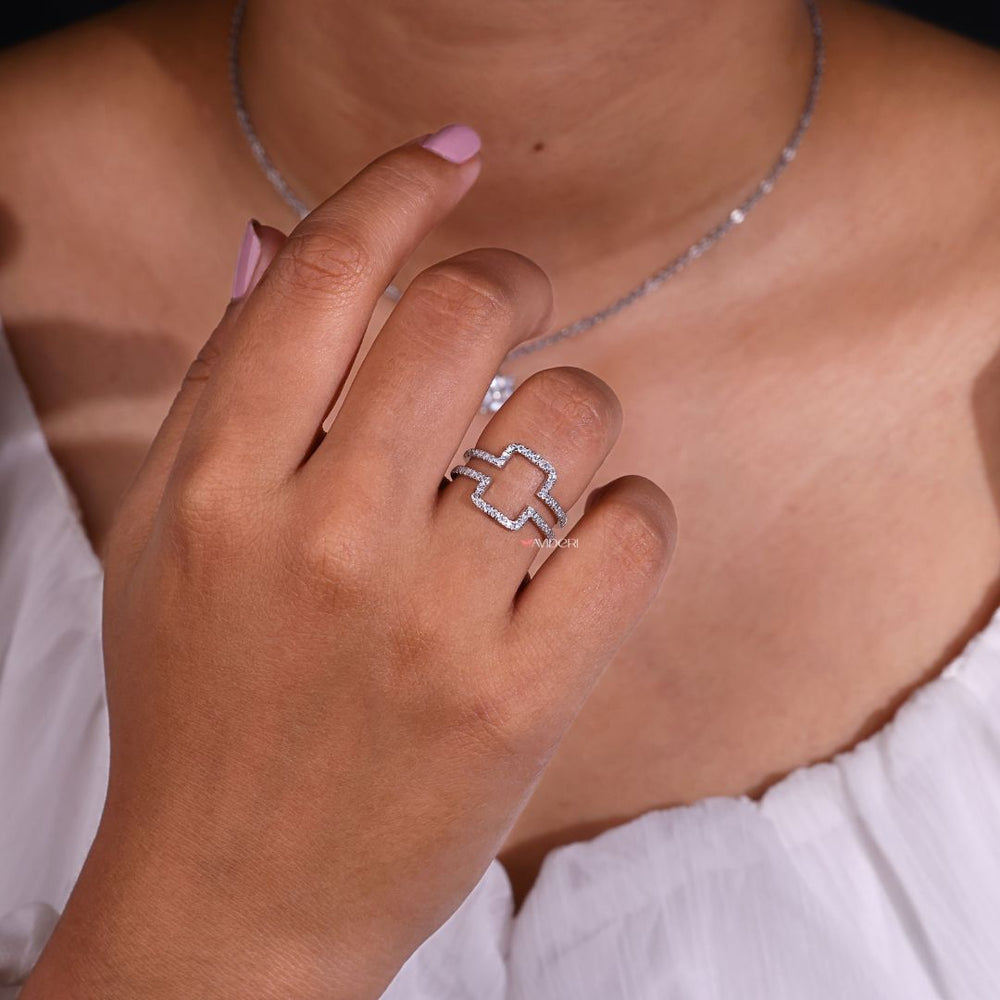 Designer wedding band blends intricate detailing with high-end craftsmanship for luxury appeal.
