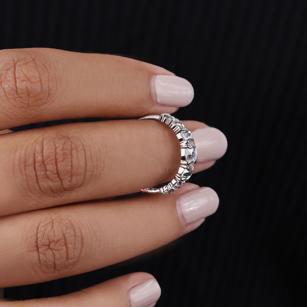 Custom wedding band reflects your unique story with personalized elegance.
