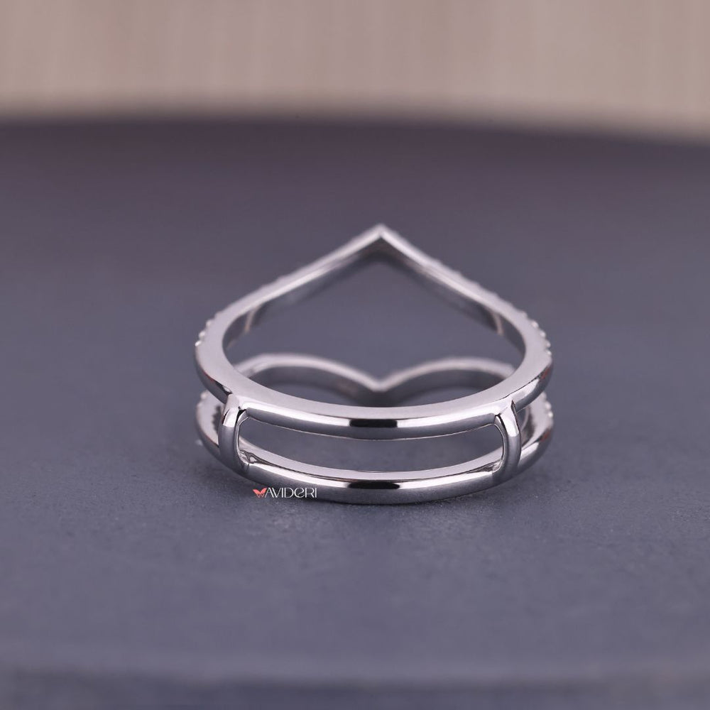 Round cut band, yellow gold band, handmade jewelry
