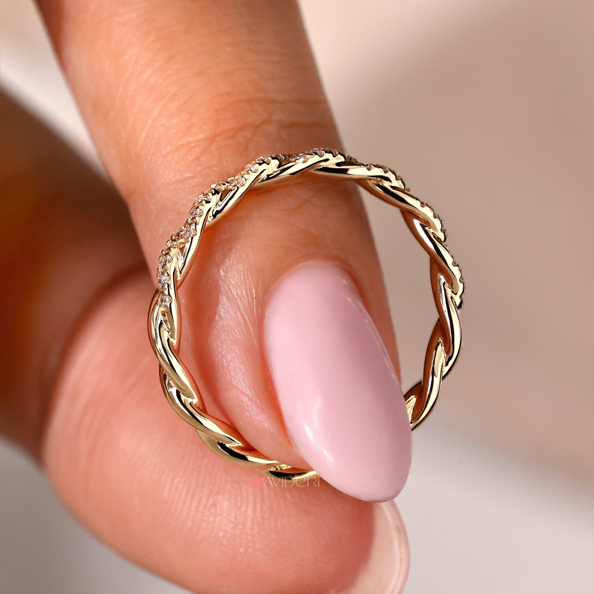 Yellow gold wedding band showcasing a sleek and timeless design.
