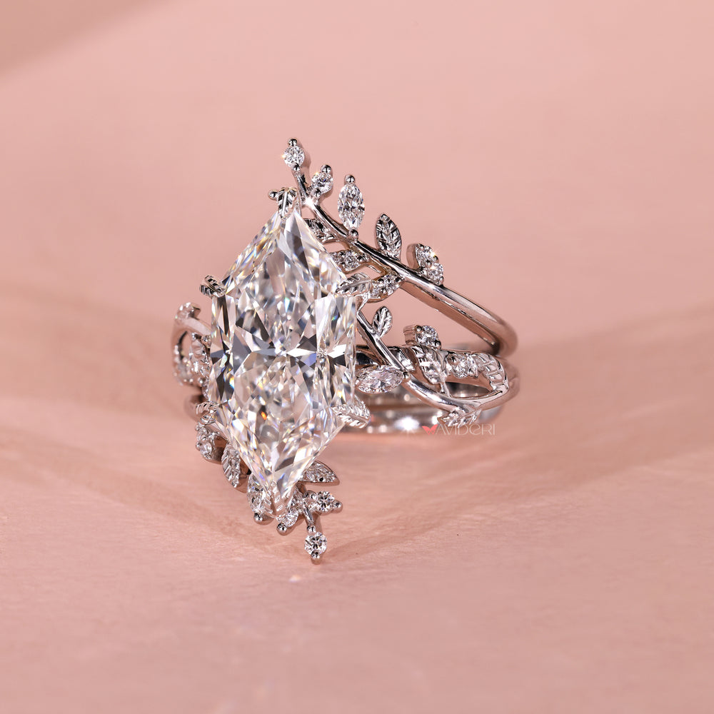 Dutch marquise ring with open gap enhancer.
