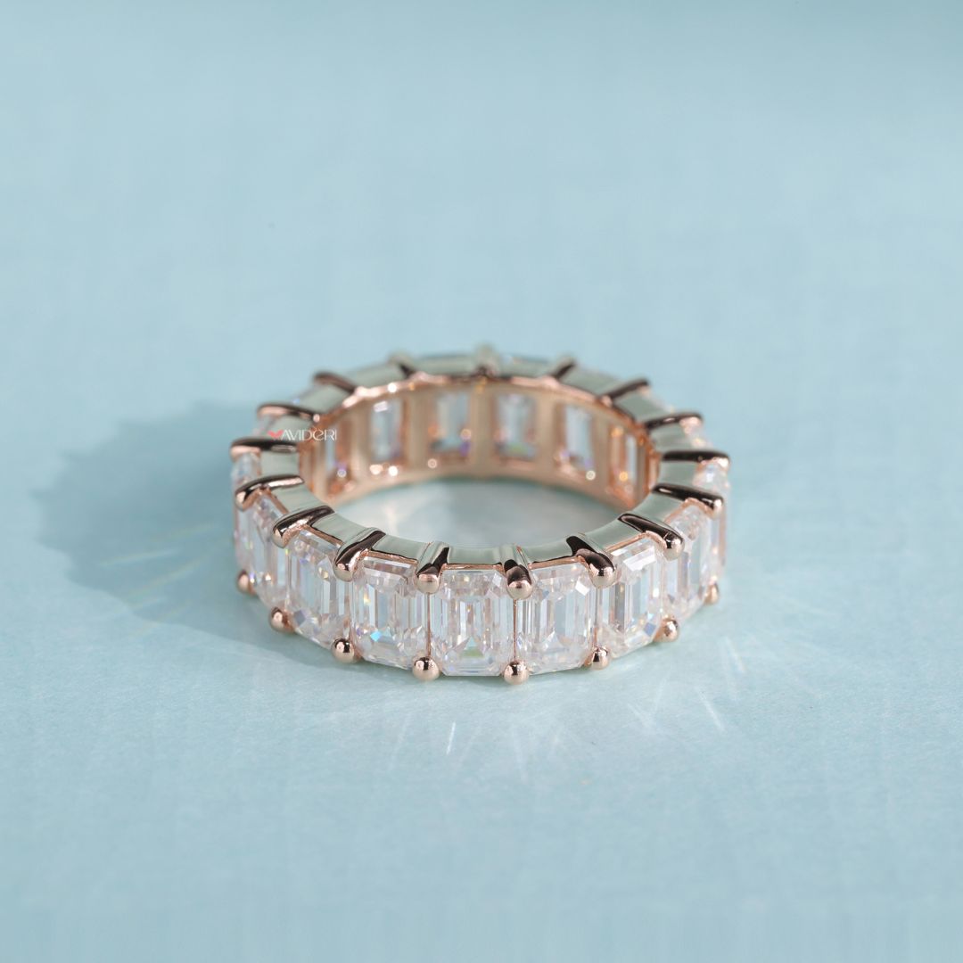 Custom wedding ring reflects your unique story through personalized design.
