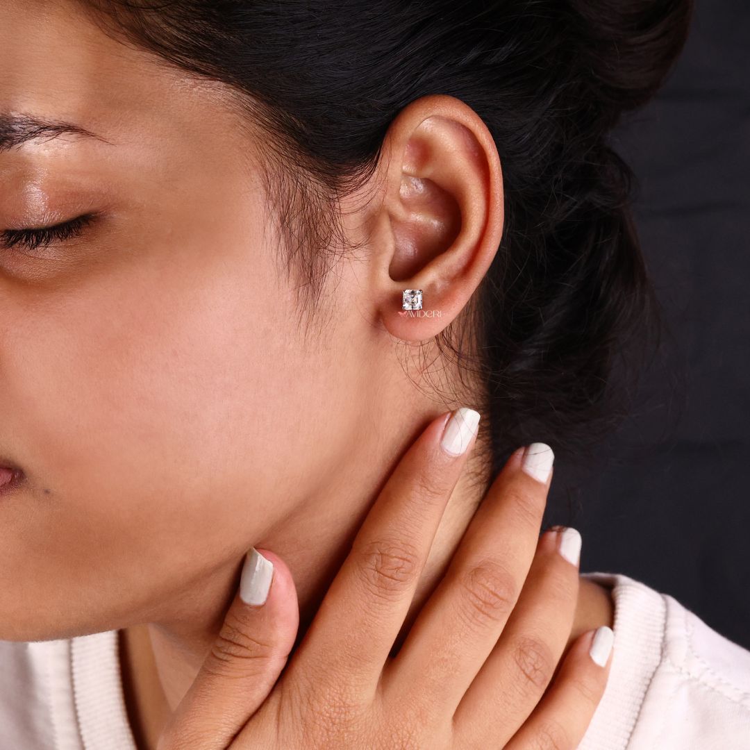 Handmade earrings showcase fine craftsmanship and care.