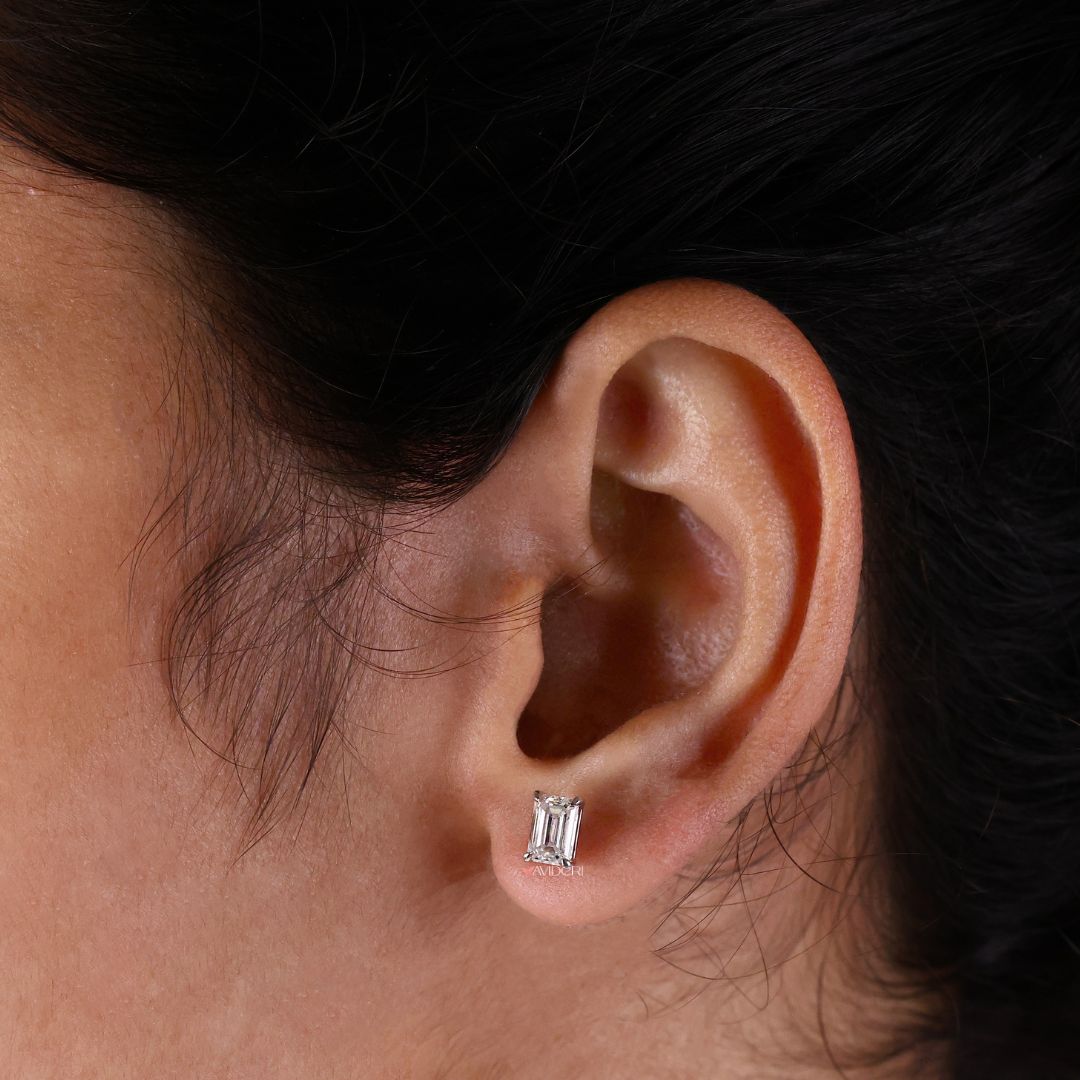 Handmade earrings show off fine craftsmanship and artistry.