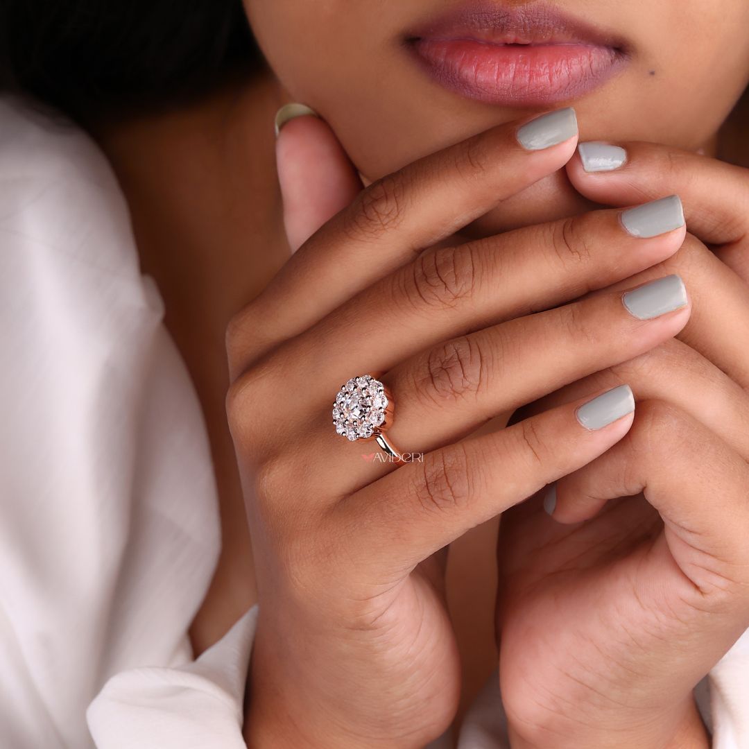 Handmade ring crafted with exceptional artistry and care.
