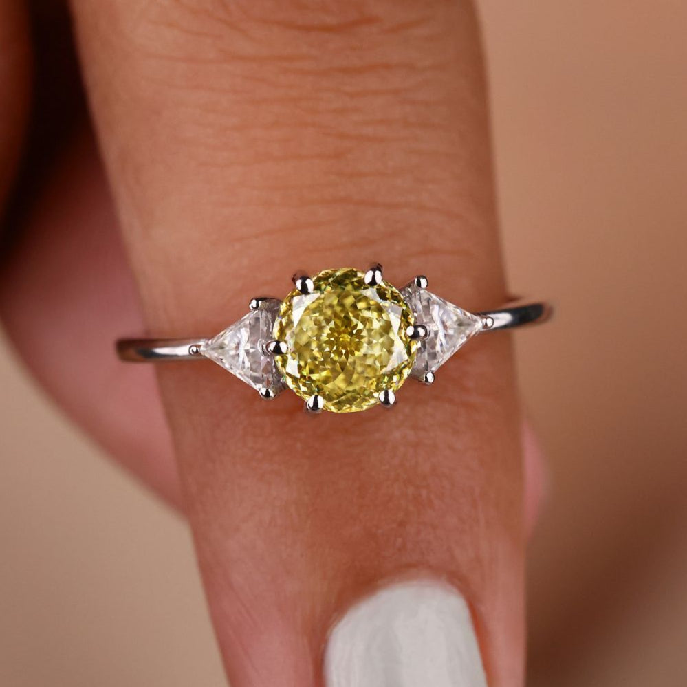 Portuguese cut ring, portuguese cut engagement ring, handmade ring
