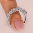 A gorgeous princess cut diamond wedding ring with a sleek, modern style is Princess Cut Diamond ring.
