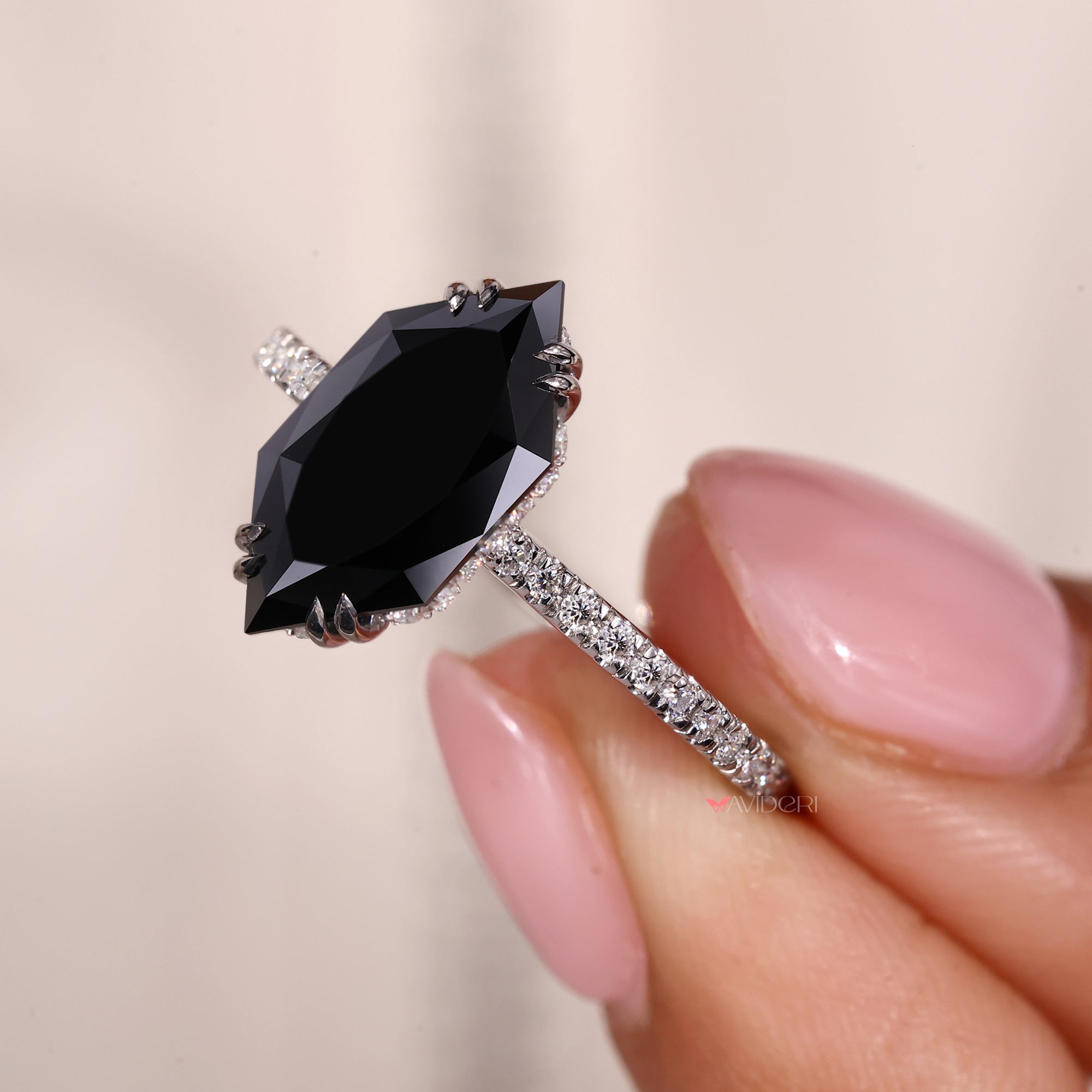 Handmade ring showcasing skilled artisan craftsmanship.
