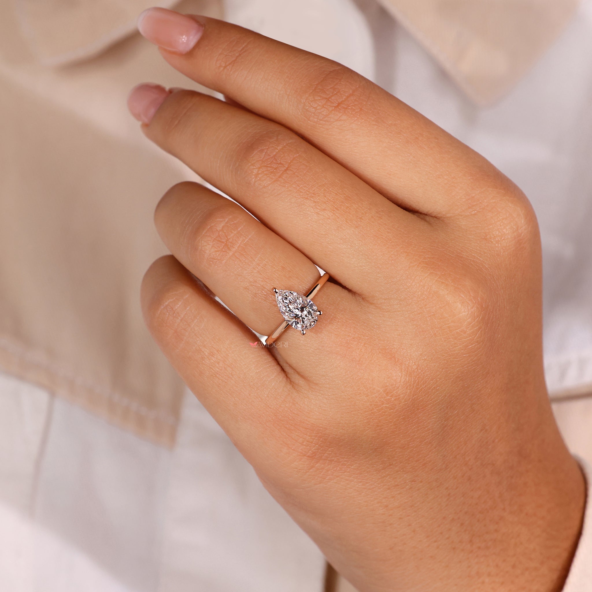 Timeless diamond solitaire ring highlighting flawless craftsmanship.
