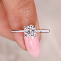 Cushion Cut Diamond Ring