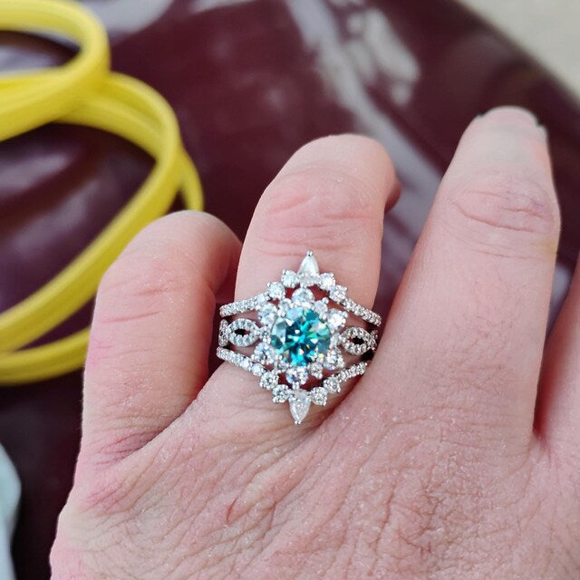 My Fiance bought my engagement ring here and I loved it so much, that I wanted to see if I could find a wedding band here. This one is perfect! He took care to get the size right and communicated with me every step of the way. The ring is Gorgeous!