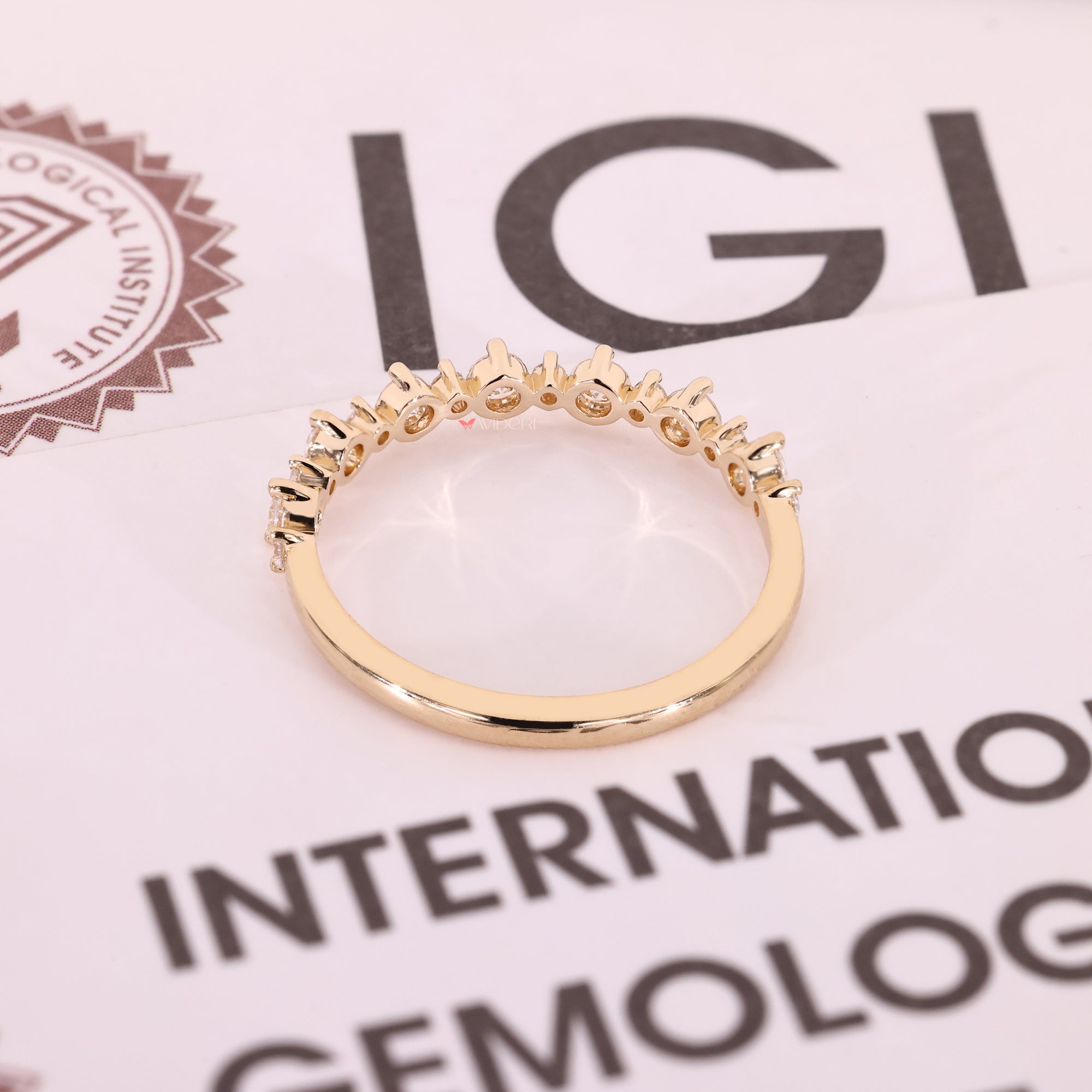 Beautiful diamond wedding band ring with high-quality diamonds for lasting brilliance.
