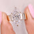 Dutch marquise solitaire diamond ring in yellow gold.