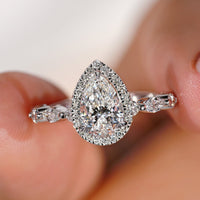 Pear Engagement Ring