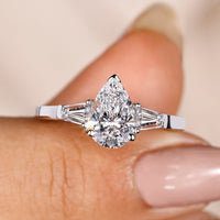 Pear Cut Engagement Ring