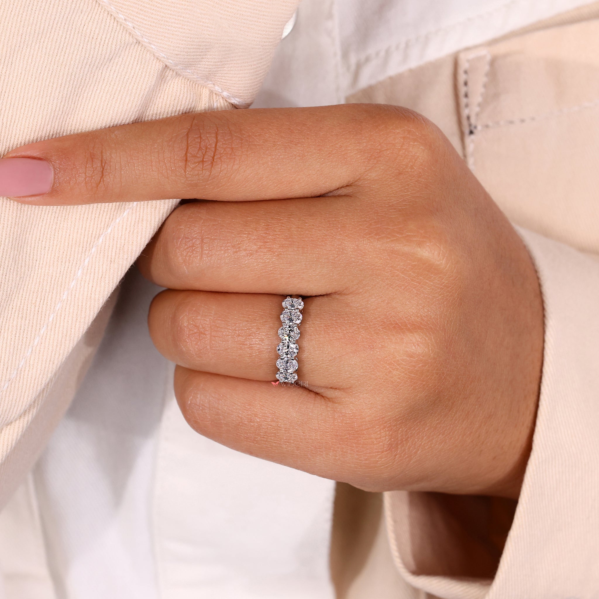 Handmade band crafted with love, designed for Avideri Jewelry